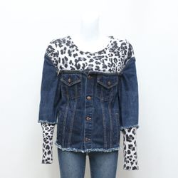 CV0067 Überarbeitete Damen Denim-Jacken - 20 Stück