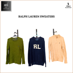 RALPH LAUREN SWEATERS - 10 PCS (BUNDLE 3)