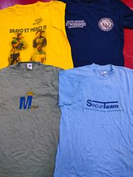 ヴィンテージ シングル＆ダブルステッチ Tシャツ