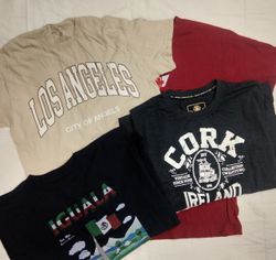 ZH0058 ブランドなし ディスティネーション Tシャツ - 16 ピース