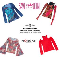 European Mesh Tops Ft.Morgan De Toi et Save the Qu..