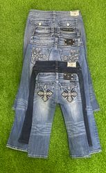 Miss me true religion e rock revival capri 16 pezz..