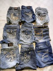 ANGLE AND OTHER MIX BRANDS MINI MICRO SHORTS (MR55..
