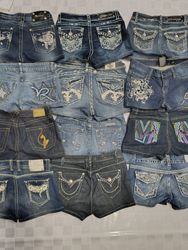 R72 Y2k Ladies Sexy Shorts-14