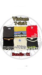 Vintage gemischtes Marken T-Shirt B-01