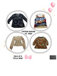 Vintage tops y2k tops mix brand (VR-0024)