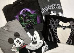 ZH0066 Camisetas Disney - 25 Peças