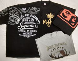 ZH0068 Camisetas Impressas Sem Marca - 20 Peças