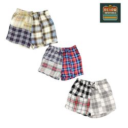 SS25 Rewoked Flannel Patchwork Corto
