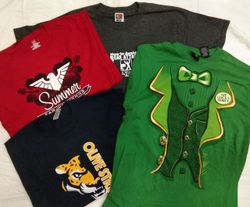 ZH0070 Camisetas Impressas Sem Marca - 21 unidades