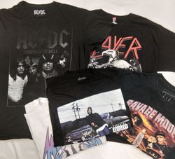ZH0073 Vintage Music T-shirts - 20pcs