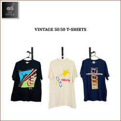 ヴィンテージ 50:50 Tシャツ - 10個（バンドル1）