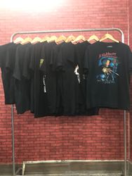 T-shirts d'horreur 10 pcs