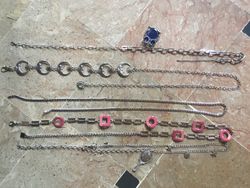 Silver Chain Belts