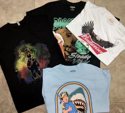 ZH0055 Unbranded Bedruckte T-Shirts - 20 Stück