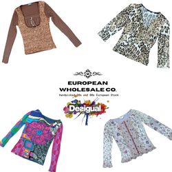 00s European Mesh Tops Ft. Desigual(EWC74)