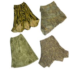 Y2K “Soft Girl Era” Printed Summer Skirts