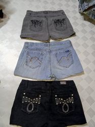 SILVER WALLFLOWER AND OTHER BRAND MINI MICRO SHORT..
