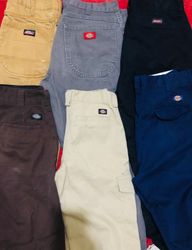 Calça de Algodão e Cargo Dickies