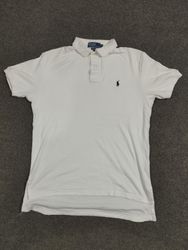 T-Shirt con Collo Premium Polo Ralph Lauren