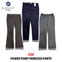 Y2K Power Point Princess Pants - 10 pieces - EV038..