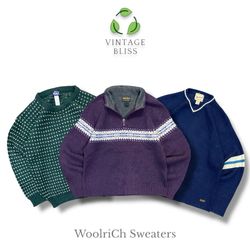 Woolrich Sweater & 1/4 Zip 7pcs