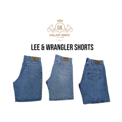Lee and Wrangler Shorts