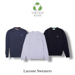 Lacoste Sweater & 1/4 zip 10pcs