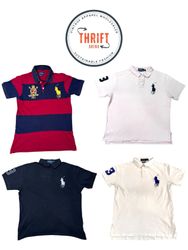 T1017 Ralph Lauren Camisetas Big Pony 19 piezas