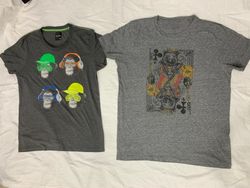 printed and 1pc single stitch unisex t shirts (1)