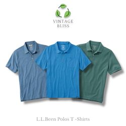 L.L.Bean Polo T-Shirts 8pcs