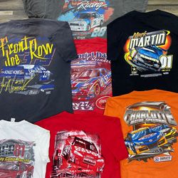 NASCAR Printed T-Shirts 12pcs