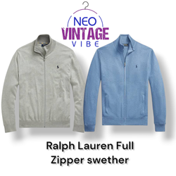 Ralph Lauren Full Zipper Pullover