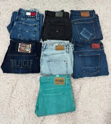 DKNY, Tommy Hilfiger & Guess Jeans 15 Pcs