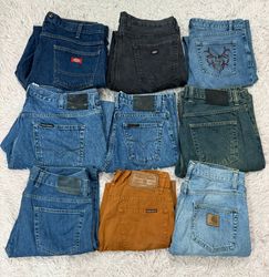 Mixed Brand Jeans 9 Pcs