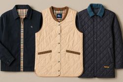 7 Burberry and 2 Barbour Bomber Jackets