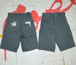 Stussy Rework Syle Dark Grey Shorts