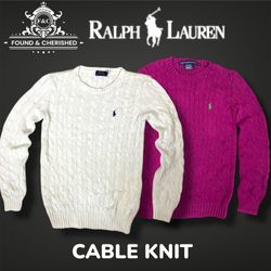 Ralph Lauren Cable Knit 14-Pcs(fnc:184)