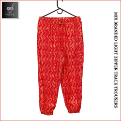 MIX BRANDED LIGHT ZIPPER TRACK TROUSERS - 10 PCS (..