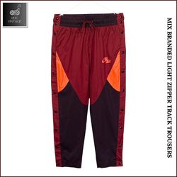 MIX BRANDED LIGHT ZIPPER TRACK TROUSERS - 10 PCS (..