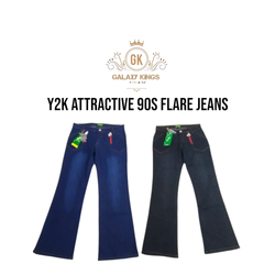 Y2k Attractive Flare Jeans