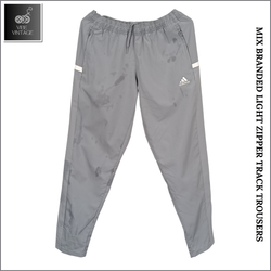 MIX BRANDED LIGHT ZIPPER TRACK TROUSERS - 10 PCS (..