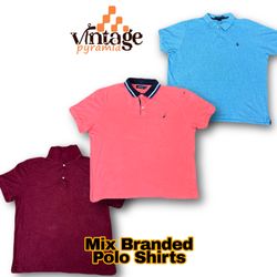 VP206 Mix Branded Polo Shirts