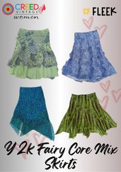 IQ0045 Y2k Fairy Core Mix Skirts - 10 Pieces