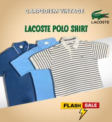 LACOSTE POLO SHIRT 8 PCS