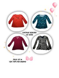Y2K VINTAGE REBORN | Pack of 14 Mixed Brand Tops |..