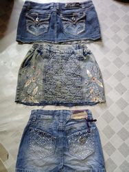 JUPE MINI LA IDOL USA ET AUTRES MARQUES MIX (ID 53..