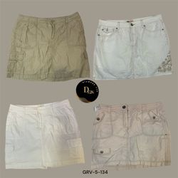 Classic Y2K Cargo Skirt in Cotton – Trendy & Comfy..