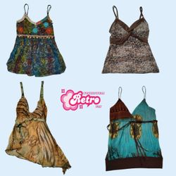 Y2k Edgy Girl Cami Tops