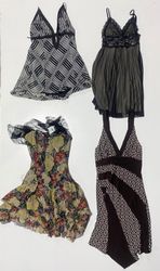 Y2K Mini Dresses 12 Pcs